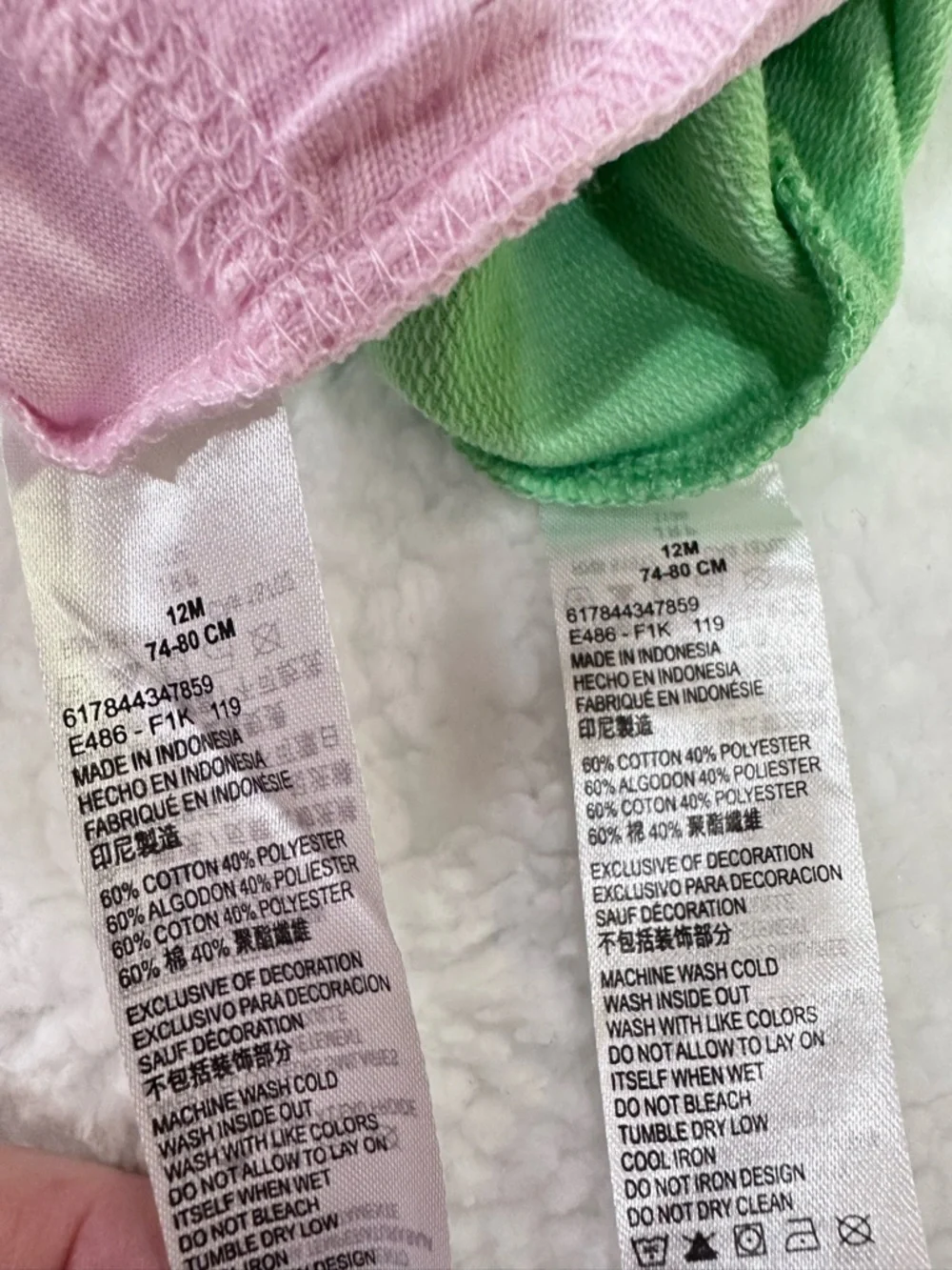 Girl’s Nike Pink & Green Short Set
